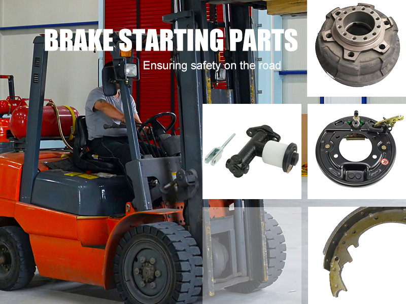 forklift brake starting parts